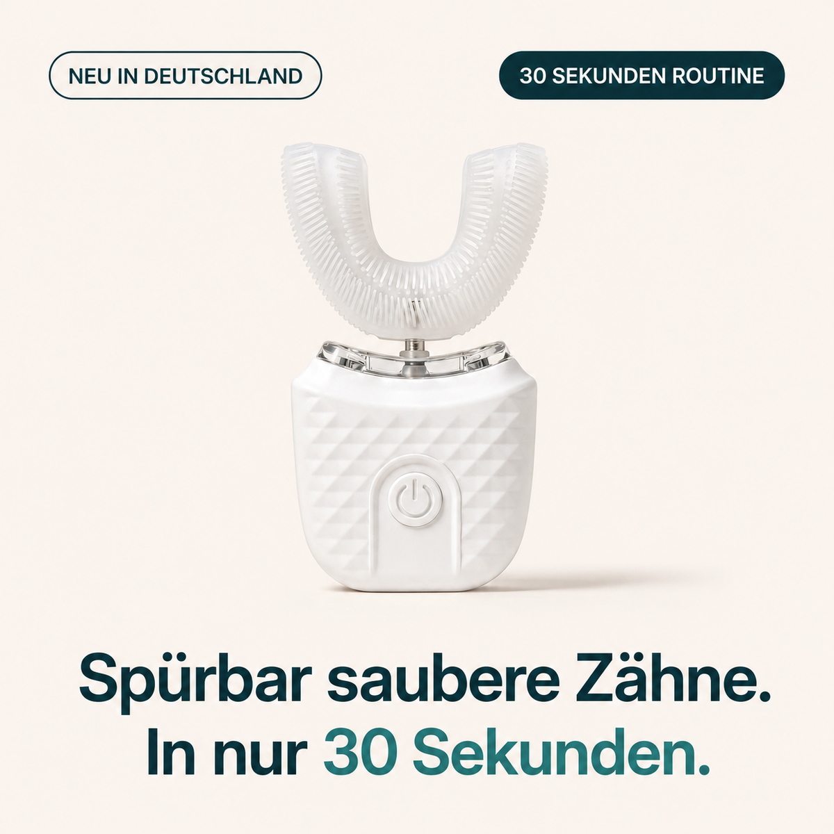 Vollautomatische U-förmige Zahnbürste