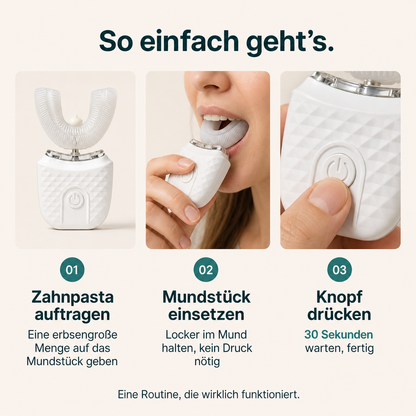 Vollautomatische U-förmige Zahnbürste